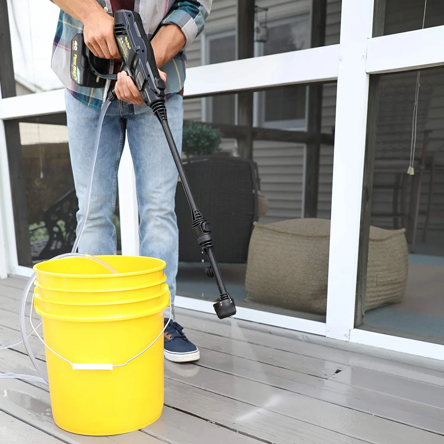 40V PORTABLE PRESSURE WASHER